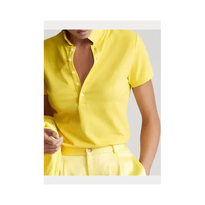 Woman Polo Shirt 2024 Female Polo Shirts Women Small Pony Horse Wear Cotton Chemise Femme Top Quality Short Sleeve Free