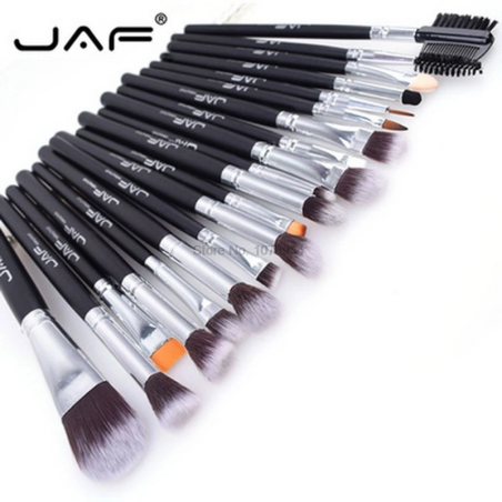 by DHL 50set 20pcs/set JAF Makeup Brush Professional Foundation Eye Shadow Blending Cosmetics Vegan Synthetic Make-up To