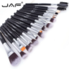 by DHL 50set 20pcs/set JAF Makeup Brush Professional Foundation Eye Shadow Blending Cosmetics Vegan Synthetic Make-up To
