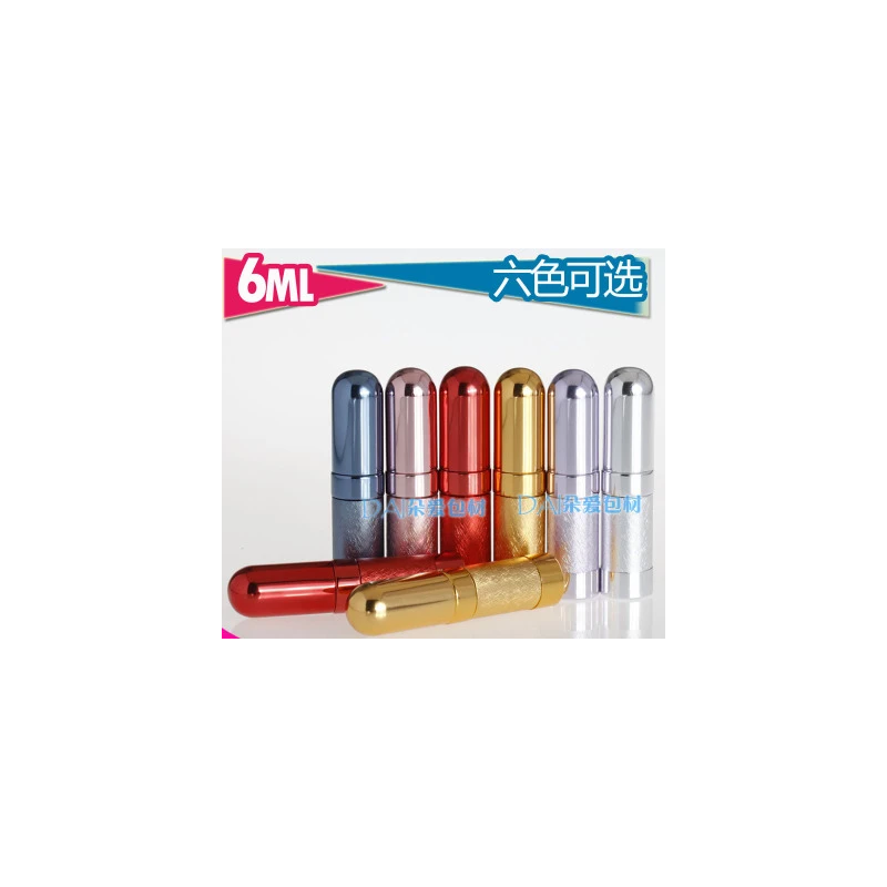 by DHL 1000Pcs Mini Portable Spray Bottle Empty Perfume Bottles Colorful 6ml Refillable Perfume Atomizer Travel Accessor