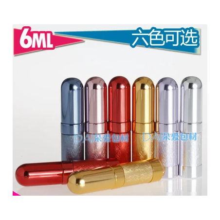 by DHL 1000Pcs Mini Portable Spray Bottle Empty Perfume Bottles Colorful 6ml Refillable Perfume Atomizer Travel Accessor